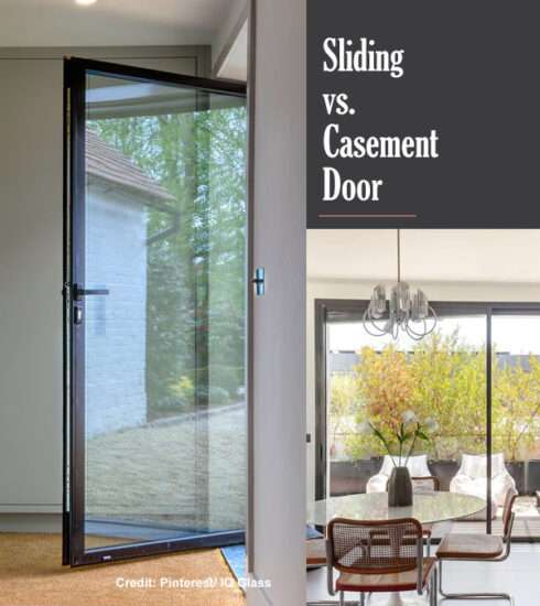 Aluminum Sliding Door vs Casement Door comparison
