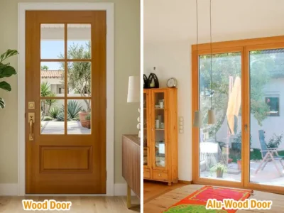 Wood Door vs Energy Efficient Alu-Wood Doors