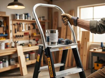 Always Buy an Aluminum Ladder with a Top Handle & Top Metal Plate — Here Are 5 Reasons