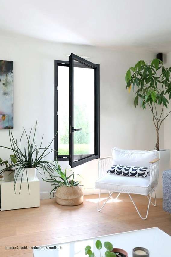Aluminium Single & Double Sash Casement Hinge Window