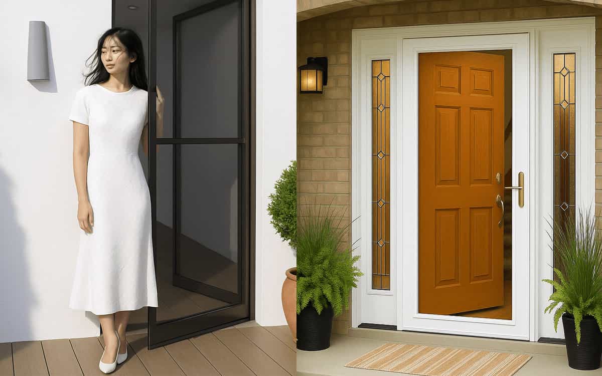 Aluminum Screen Doors vs. Storm Doors – Key Differences