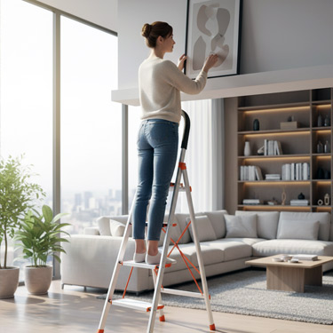 Aluminium Ladder – Safe and Lightweight for Home Use