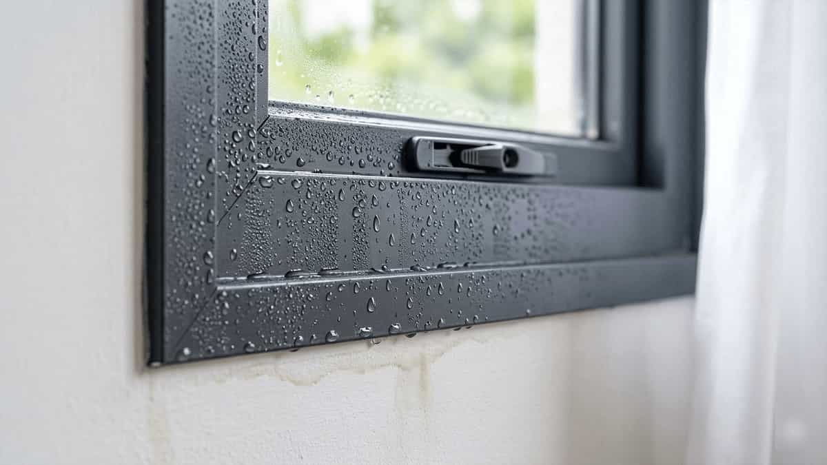 Aluminium Windows Problem: Thermal Break Failure (Condensation on Internal Profiles)