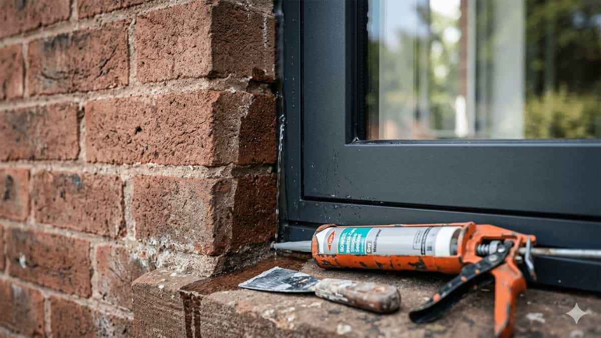 Water Leakage at Aluminium Window Frame-Wall Joints: A Step-by-Step DIY Guide (And When to Call a Pro)