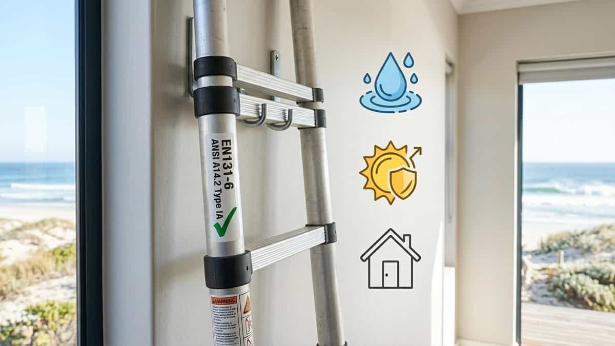 Aluminium Ladder Storage Tips for Humid and Coastal Areas