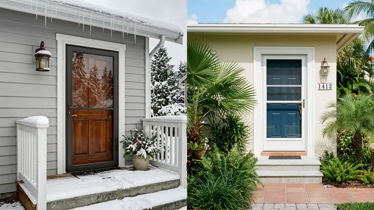Are Storm Doors Necessary in Every Climate?