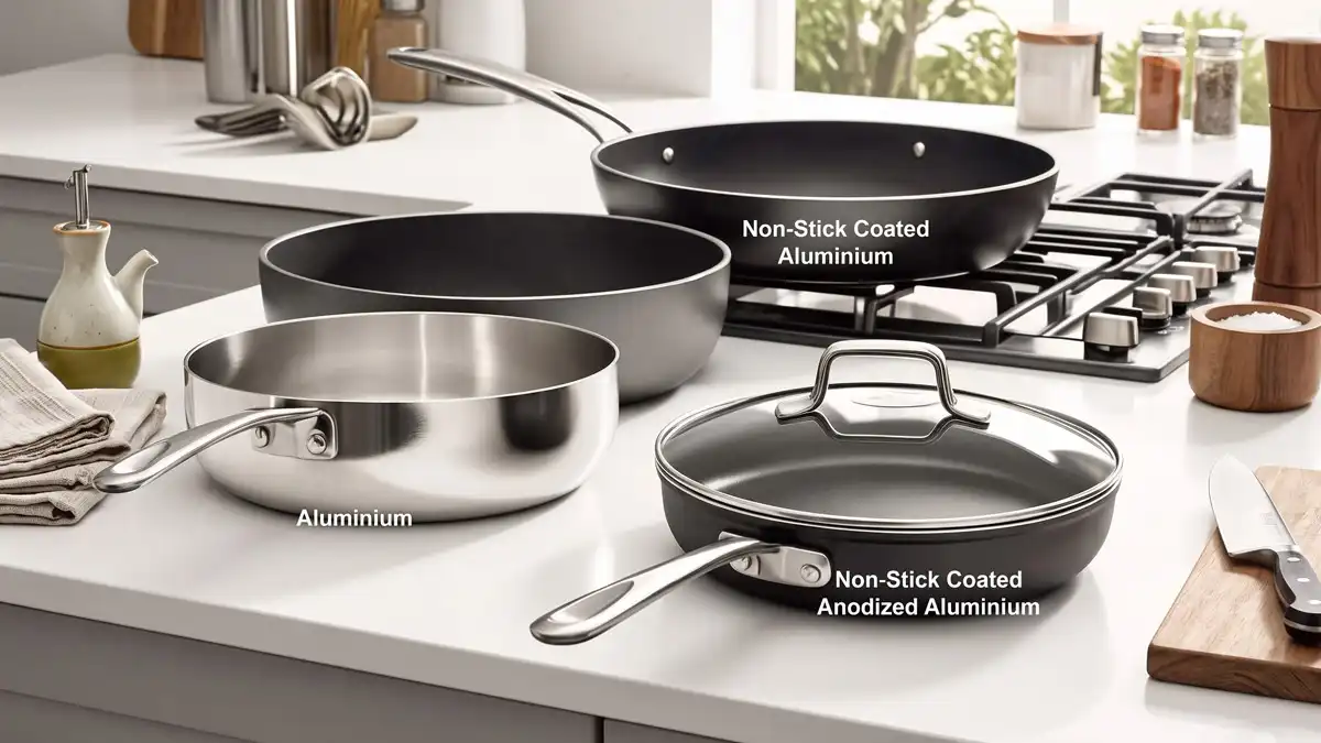 is aluminum pan safe for cooking