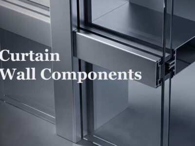 Curtain Wall System Components: Mullions, Transoms, Anchors, Glass & More